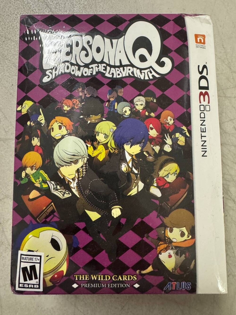 Persona Q Shadow of the Labyrinth The Wild Cards Premium Edition Nintendo 3DS